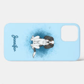Driekleurige Cavalier King Charles Spaniel Hond Op Case-Mate iPhone Case (Achterkant (horizontaal))
