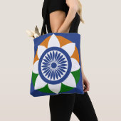 driekleurige chakra tote bag (Dichtbij)