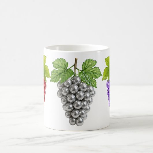 Driekleurige clusters koffiemok (Center)