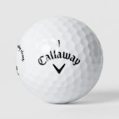 Driekleurige Corgi 'Staart Omhoog, Hoofd in de Luc Golfballen (Logo)