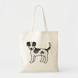 Driekleurige Deens-Zweedse boerderijhond Schattige Tote Bag
