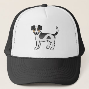 Driekleurige Deens-Zweedse boerderijhond Schattige Trucker Pet