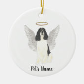 Driekleurige Engelse Springer Spaniel Sympathie Keramisch Ornament (Voorkant)