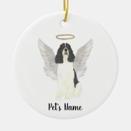 Driekleurige Engelse Springer Spaniel Sympathie Keramisch Ornament