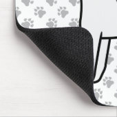 Driekleurige gladharige Parson Russell Terrier hon Muismat (Hoek)