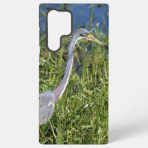 Driekleurige Heron Samsung telefoonhoesjes