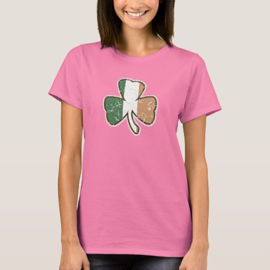 driekleurige Ierse Shamrock T-Shirt (Voorkant)