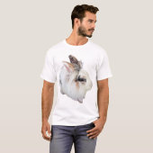 Driekleurige Leeuwenkop Konijn T-shirt (Voorkant volledig)