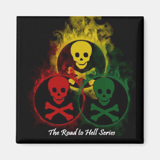 Driekleurige magneten