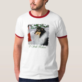 Driekleurige, ongekende kerstcadeautjes voor kerst t-shirt