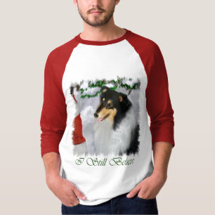 Driekleurige, ongekende kerstcadeautjes voor kerst t-shirt