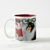 Driekleurige, ongekende kerstcadeautjes voor kerst tweekleurige koffiemok (Links)