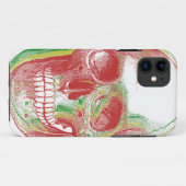 Driekleurige Rasta-schedel Case-Mate iPhone Case (Achterkant (horizontaal))