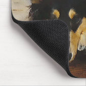 Driekleurige ruw collie-cadeaus muismat (Hoek)