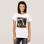 Driekleurige ruw collie-cadeaus t-shirt (Voorkant volledig)