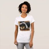 Driekleurige ruw collie-cadeaus t-shirt (Voorkant volledig)