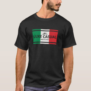 driekleurige stijl t-shirt