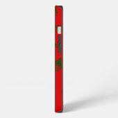 driekoningen christmas heks befana rood iPhone hoesje (Linkerkant)