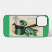 Driekoningen, Klaver, Antiek iPhone Hoesje (Achterkant horizontaal)