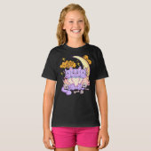 Driekoppige Cat Gothic Magische Emo T-shirt (Voorkant volledig)