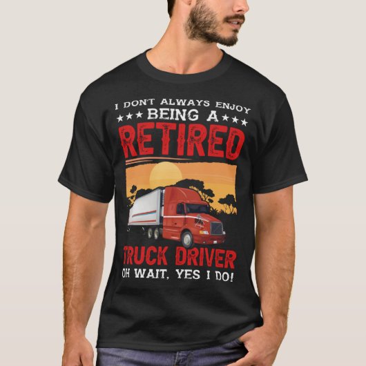 Driekopprogramma voor in beslag genomen vrachtwage t-shirt (Voorkant)