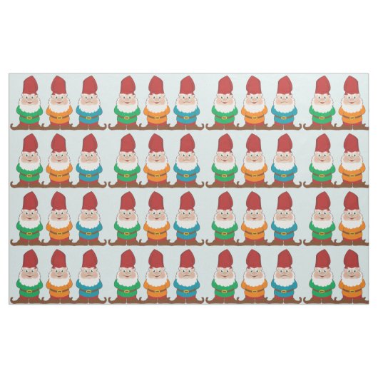 Driekunstgnoompatroon Stof (Fat Quarter)
