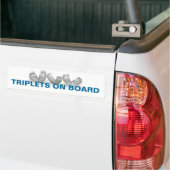 DRIELING AAN BOORD BUMPERSTICKER (Op Truck)