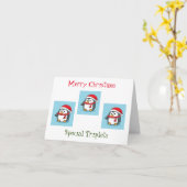 **DRIELINGEN KERSTKAART** KAART (Gele Bloem)