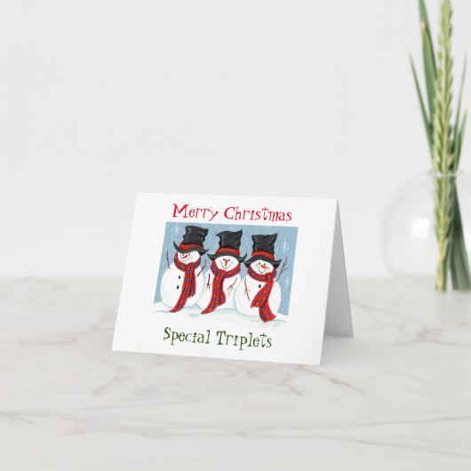 **DRIELINGEN KERSTKAART** KAART (Voorkant)