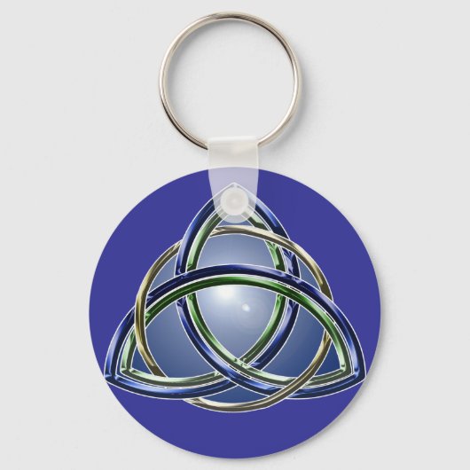 Drielingknoop Sleutelhanger (Voorkant)