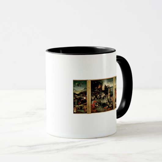 Drieluik: Het Temptation of St. Anthony Mok (Voorkant rechts)