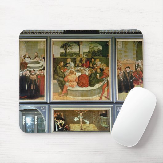 Drieluik Muismat (Met muis)