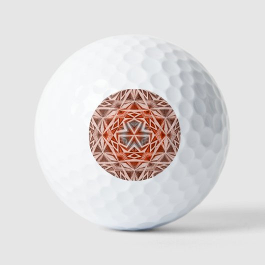 Drieluik Patroon Golfballen (Voorkant)