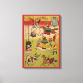 Drieluik Print Shows Circus bij Yasukuni Jinja (Voorkant)