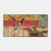 Drieluik Print Shows Circus bij Yasukuni Jinja Bureaumat (Voorkant)