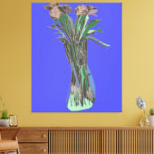 Drieluik Wall Art Imperfect Bloemen Nog steeds blo Canvas Afdruk (Insitu (Woonkamer))