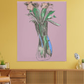 Drieluik Wall Art Imperfect Bloemen Nog steeds blo Canvas Afdruk (Insitu (Woonkamer))