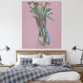 Drieluik Wall Art Imperfect Bloemen Nog steeds blo Canvas Afdruk (Insitu (Slaapkamer))