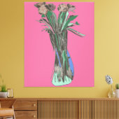Drieluik Wall Art Imperfect Bloemen Nog steeds blo Canvas Afdruk (Insitu (Woonkamer))