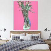 Drieluik Wall Art Imperfect Bloemen Nog steeds blo Canvas Afdruk (Insitu (Slaapkamer))