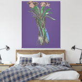 Drieluik Wall Art Imperfect Bloemen Nog steeds blo Canvas Afdruk (Insitu (Slaapkamer))