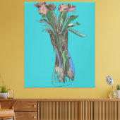 Drieluik Wall Art Imperfect Bloemen Nog steeds blo Canvas Afdruk (Insitu (Woonkamer))