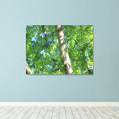 Drieluikbos Canvas Afdruk (Insitu (Houten vloer))