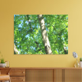 Drieluikbos Canvas Afdruk (Insitu (Woonkamer))