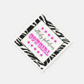 Driemaandelijks Fabulous "COWGIRL" Servetten (Hoek)