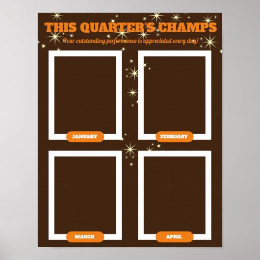 Driemaandelijkse foto-weergave met overzicht van b (Voorkant)