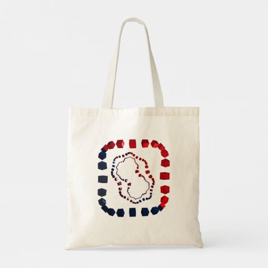 Driemaands verkorte Canvas tas budget (Achterkant)