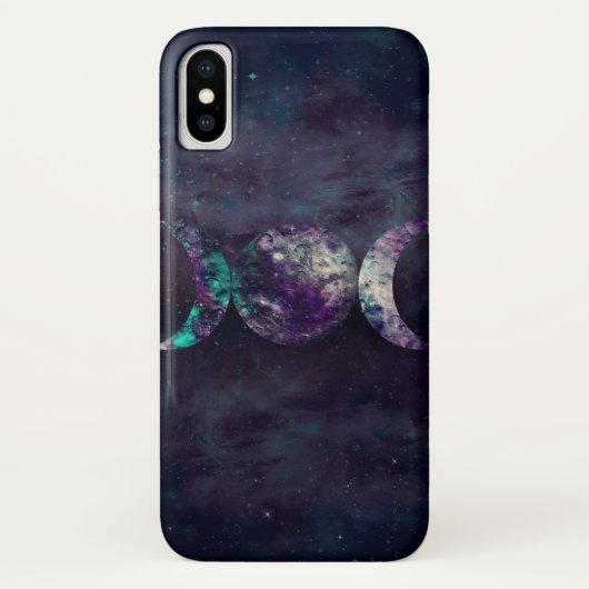 Driemaane Godin Luna Universum Case-Mate iPhone Case (Achterkant)