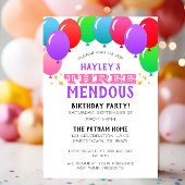DRIEmendous 3rd Birthday Banner Pink Kaart