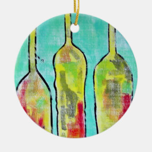 drieoclockrock keramisch ornament